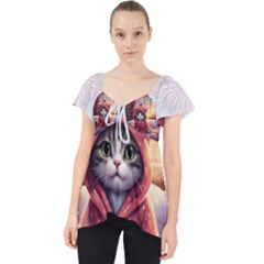 Cat 2 Lace Front Dolly Top by 2607694a