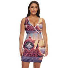 Cat 2 Draped Bodycon Dress by 2607694a