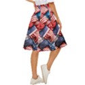 Us presidential election colorful vibrant pattern design  Classic Short Skirt View3