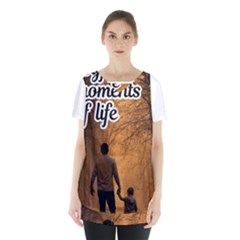 Joyful Moments Skirt Hem Sports Top by artameybodi