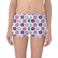 Pattern Seamless Design Decorative Reversible Boyleg Bikini Bottoms by Proyonanggan