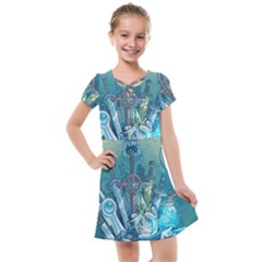 Adventure Time Lich Kids  Cross Web Dress by Bedest