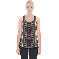 Background Art Pattern Design Piece Up Tank Top by Bedest