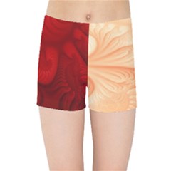 Lachs Kl Rotweissschwarz Kl Kids  Sports Shorts by 2607694c