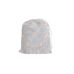 Pattern 1 Muster 7a Drawstring Pouch (small) by 2607694c