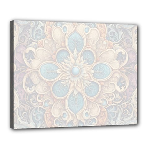 Pattern 1 Muster 7 600dpi 12000 Matt Canvas 20  X 16  (stretched) by 2607694c