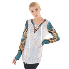 Pattern 1 Muster 7 600dpi 12000 Matt Tie Up T-shirt by 2607694c