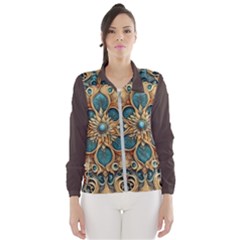 Dunkelbraun Pattern 1 Women s Windbreaker by 2607694c