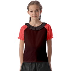 4 Farben 2 Kids  Frill Chiffon Blouse by 2607694c