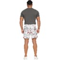 Cute Cat Chef Cooking Seamless Pattern Cartoon Men s Runner Shorts View4