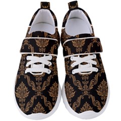 Vintage-pattern Women s Velcro Strap Shoes by Ket1n9