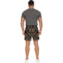 Vintage-pattern Men s Runner Shorts View4