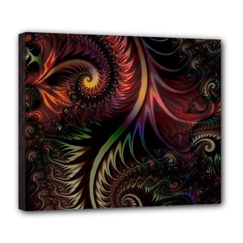 Fractal  Deluxe Canvas 24  X 20  (stretched) by 2607694c