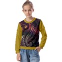 fractal Kids  Long Sleeve T-Shirt with Frill  View1