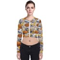 Ballon Classroom Long Sleeve Zip Up Bomber Jacket View1