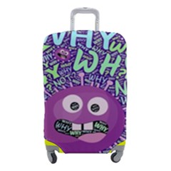 Why Not Question Reason Luggage Cover (small) by Paksenen