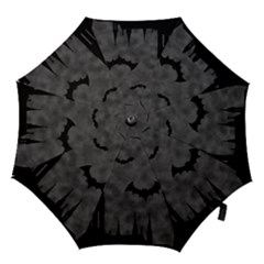 Halloween Background Halloween Scene Hook Handle Umbrellas (small) by Ket1n9