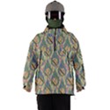 Tribal Background Boho Batik Men s Ski and Snowboard Waterproof Breathable Jacket View1