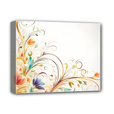 Flower Deluxe Canvas 14  X 11  (stretched) by 2607694c