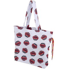 Muppets Animal Pattern Drawstring Tote Bag by Valentinaart