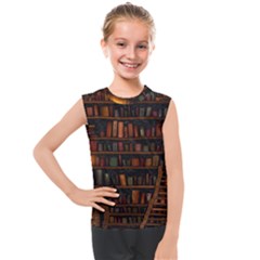 Books Library Kids  Mesh Tank Top by Ket1n9