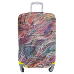Abstract Summer Flow Luggage Cover (medium) by kaleidomarblingart