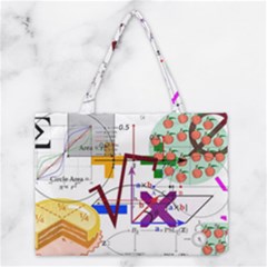 Mathematics Formula Physics School Medium Tote Bag by Bedest