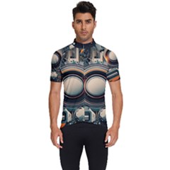 Technology Robot Internet Processor Men s Short Sleeve Cycling Jersey by Ravend