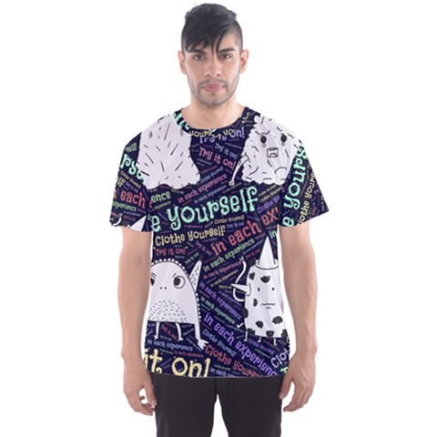 Experience Feeling Clothing Self Men s Sport Mesh T-shirt by Paksenen