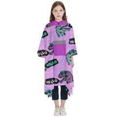 Dion Kids  Hooded Rain Ponchos by Givinglala