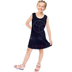 Math Board Circuit Circuits Computer Shield Tech Technology Kids  Tunic Dress by Loisa77