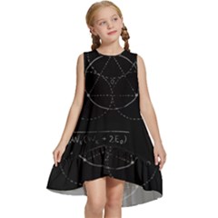 Math Board Circuit Circuits Computer Shield Tech Technology Kids  Frill Swing Dress by Loisa77
