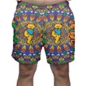 Dead Dancing Bears Grateful Dead Pattern Men s Shorts View1