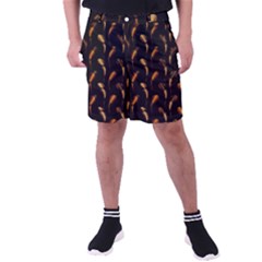 Abstract Art Pattern Warm Colors Men s Pocket Shorts by Ndabl3x