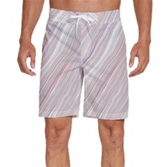 Marble Texture Marble Painting Men s Beach Shorts by Ndabl3x