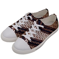 Batik Indonesian Culture Indonesia Authentic Women s Low Top Canvas Sneakers by Perong