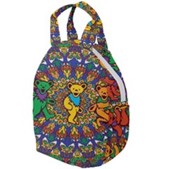 Dead Dancing Bears Grateful Dead Pattern Travel Backpack by Grandong