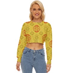Art Pattern Design Background Lightweight Long Sleeve Sweatshirt by Perong