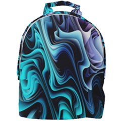 Nature Water Wave Architecture Mini Full Print Backpack by Salmanaz77