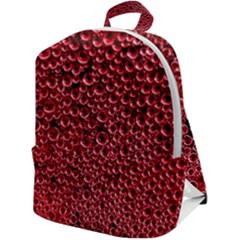 Drops Water Drops Trypophobia Zip Up Backpack by Salmanaz77