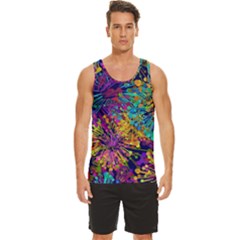 Illustration Graphics Art Men s Wide Collar Tank Top by anzea