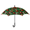 Strawberries Pattern Hook Handle Umbrellas (Medium) View3