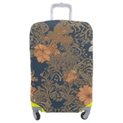Seamless Pattern Patterns Leaves Vintage Luggage Cover (medium) by Paksenen