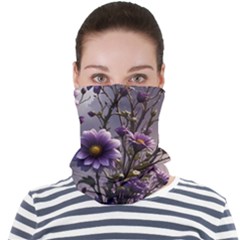 Flower Bloom Blossom Nature Flora Face Seamless Bandana (adult) by Apenda