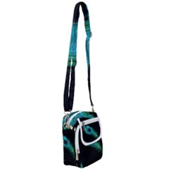 Shree Krishna, Feather, Lord, Rainbows Shoulder Strap Belt Bag by kyorashop23