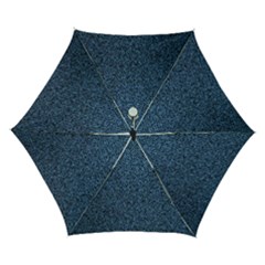 Blue Denim Fabric Automatic Folding Umbrella With Case (small) by kyorashop23