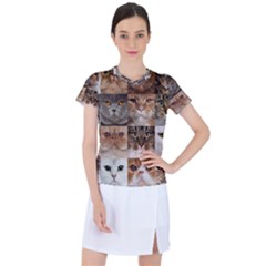 Breeds Of Cats Collage Women s Sports Top by kyorashop23