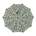 Bottle Chic Print Patterns Automatic Folding Umbrella with Case (Large) View1