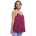 Purple Fabric Texture, Fabric Backgrounds With Lines Casual Spaghetti Strap Chiffon Top View3