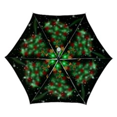 Christmas Star Jewellery Automatic Folding Umbrella With Case (small) by anzea